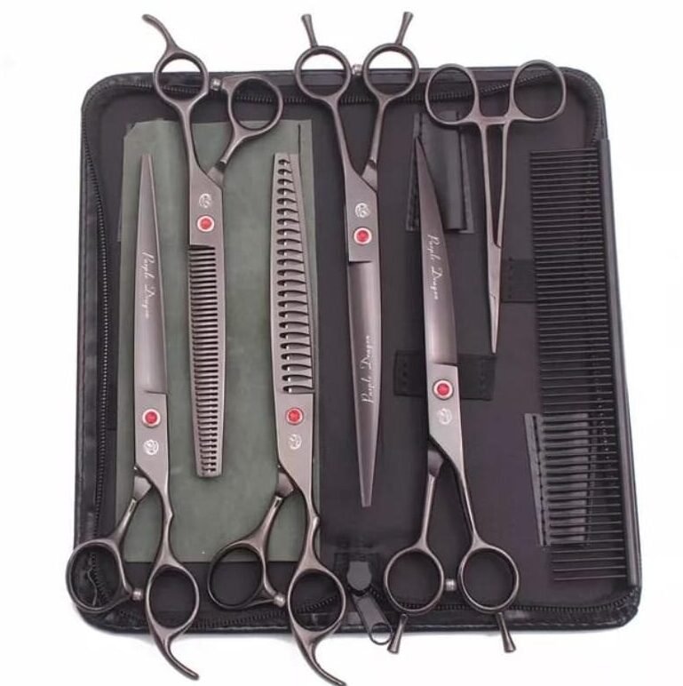 Tijeras Purple Dragon de 8 pulgadas 440C - Imagen 5