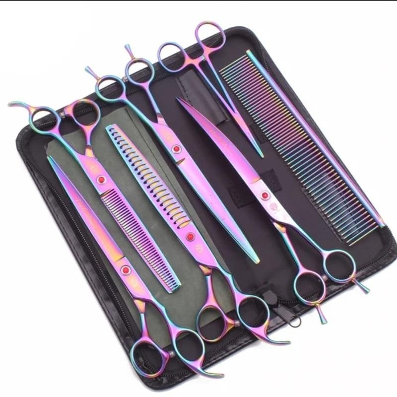 Tijeras Purple Dragon de 8 pulgadas 440C - Imagen 2