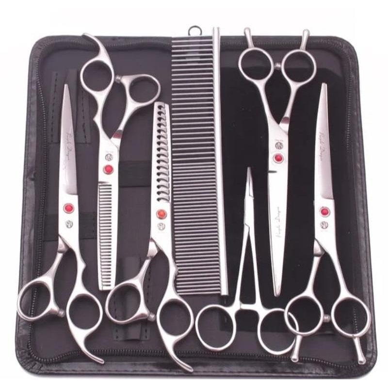 Tijeras Purple Dragon de 7 Pulgadas 440C - Imagen 3